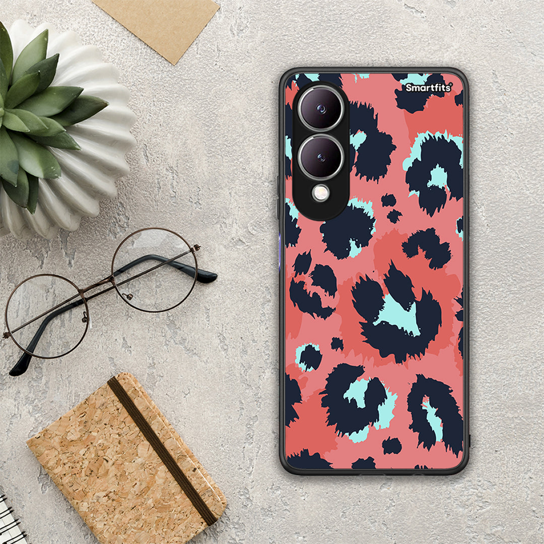 Animal Pink Leopard - Vivo Y17s θήκη