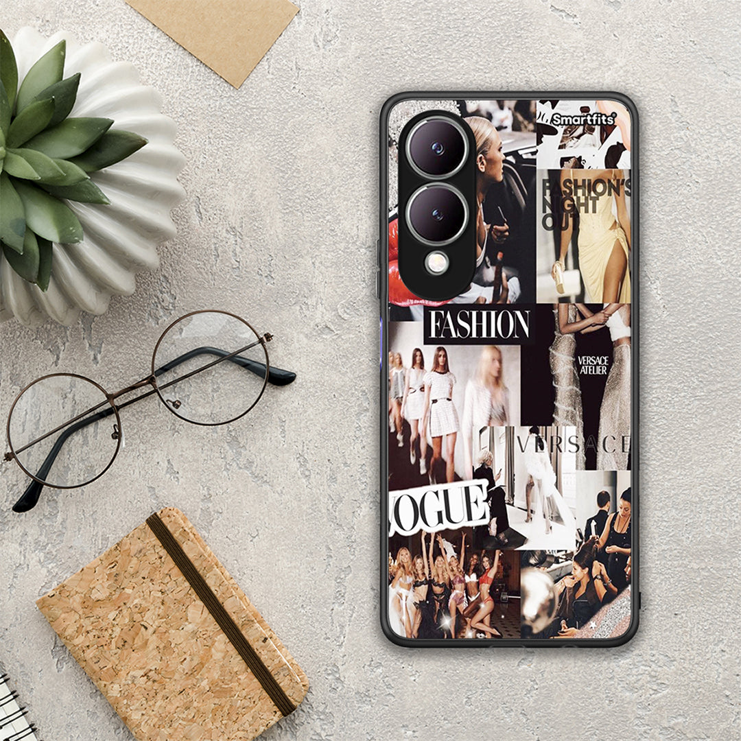 Collage Fashion - Vivo Y17s θήκη