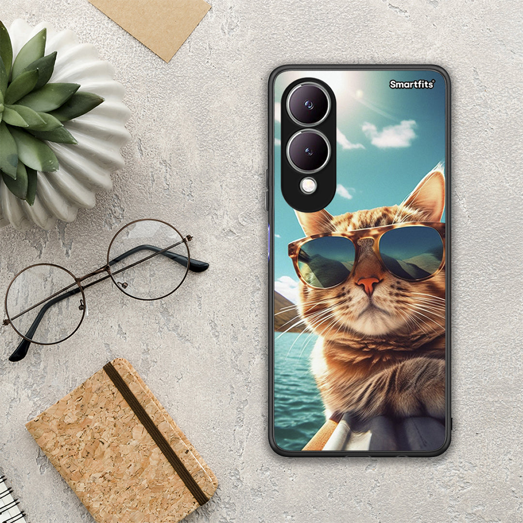 Summer Cat - Vivo Y17s θήκη
