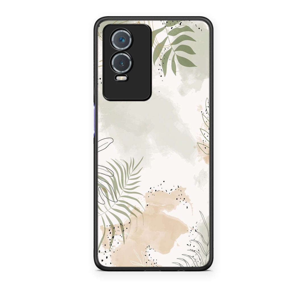 Θήκη Vivo Y76 5G / Y76s / Y74s Nude Plants από τη Smartfits με σχέδιο στο πίσω μέρος και μαύρο περίβλημα | Vivo Y76 5G / Y76s / Y74s Nude Plants case with colorful back and black bezels