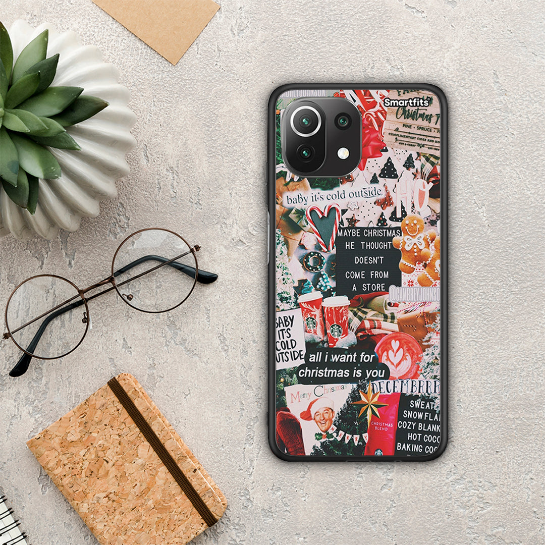 Christmas Happiness - Xiaomi 11 Lite 5G NE / Mi 11 Lite θήκη
