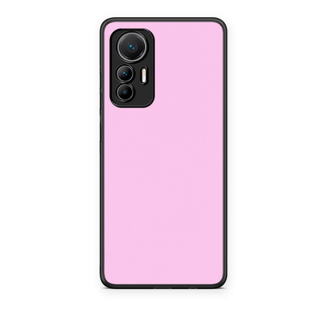 Θήκη Xiaomi 12 Lite 5G Cotton Candy Pink από τη Smartfits με σχέδιο στο πίσω μέρος και μαύρο περίβλημα | Xiaomi 12 Lite 5G Cotton Candy Pink case with colorful back and black bezels