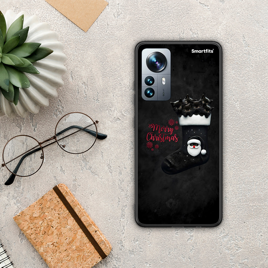 Merry Cat Christmas - Xiaomi 12 Pro θήκη