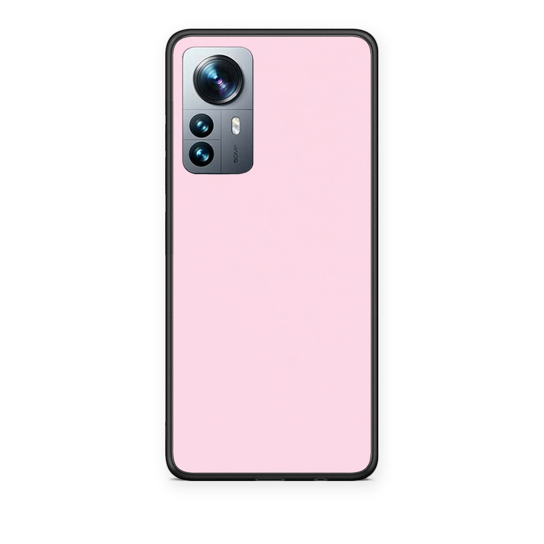 Θήκη Xiaomi 12 Pro Pale Pink από τη Smartfits με σχέδιο στο πίσω μέρος και μαύρο περίβλημα | Xiaomi 12 Pro Pale Pink case with colorful back and black bezels