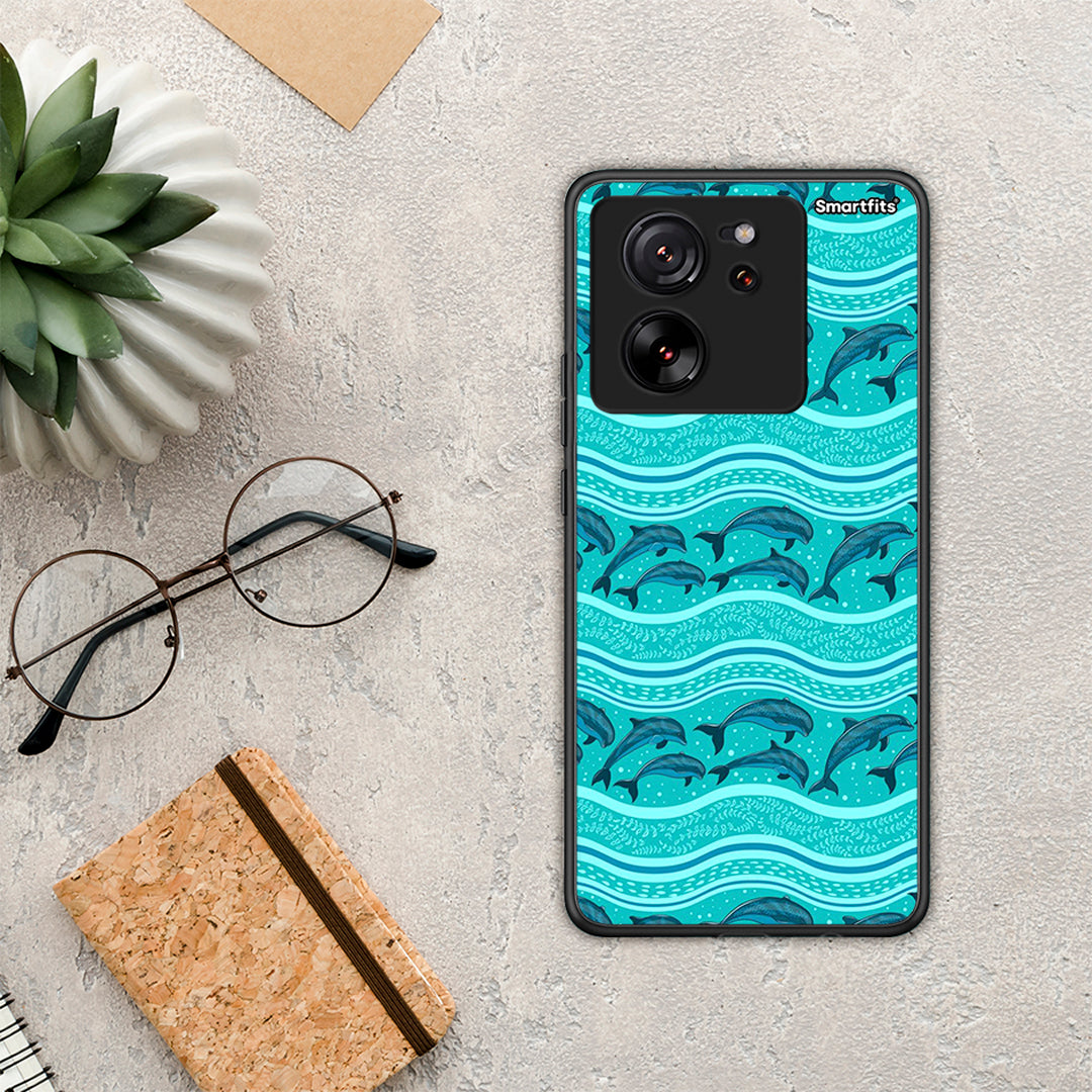 Swimming Dolphins - Xiaomi 13T θήκη