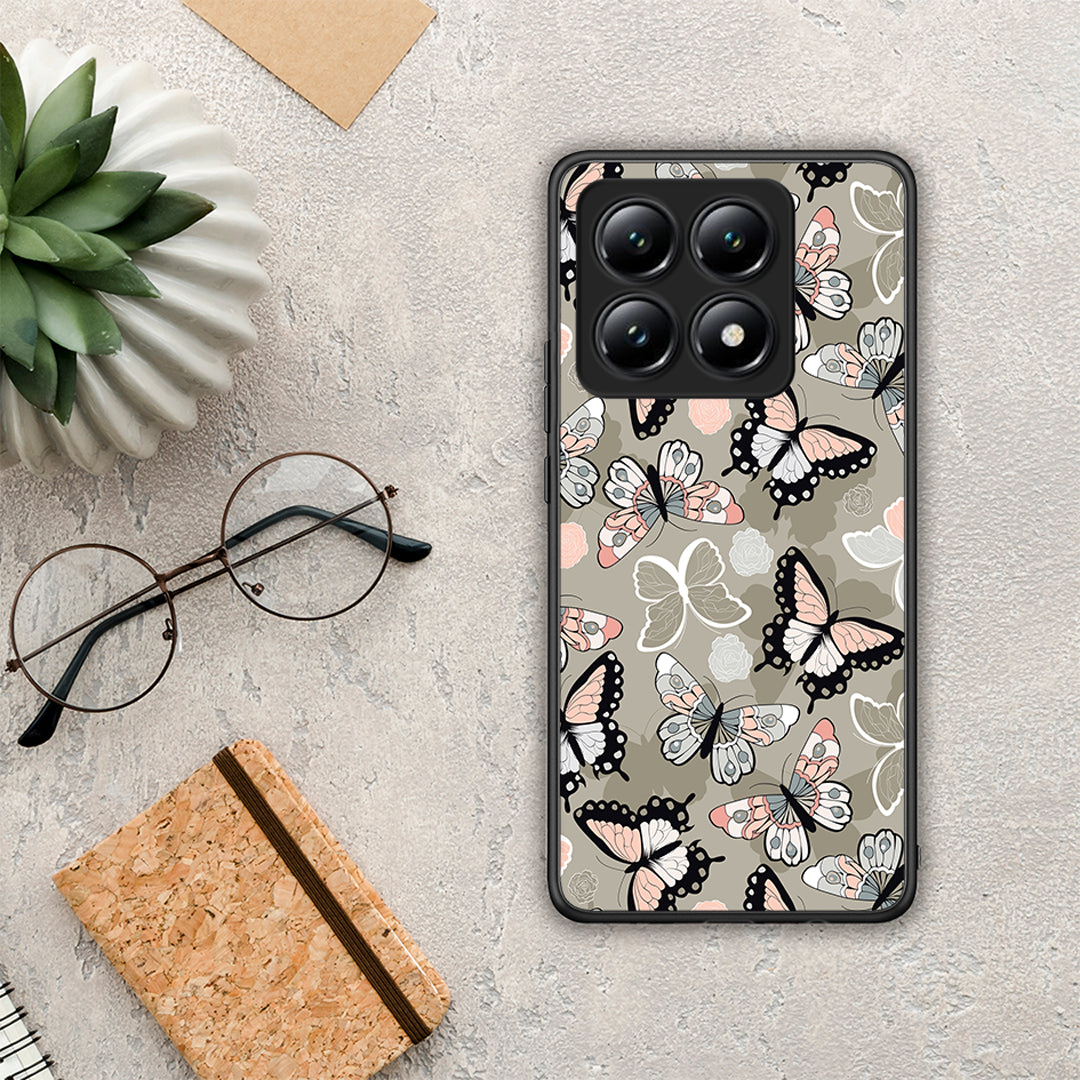 Boho Butterflies - Xiaomi 14T θήκη