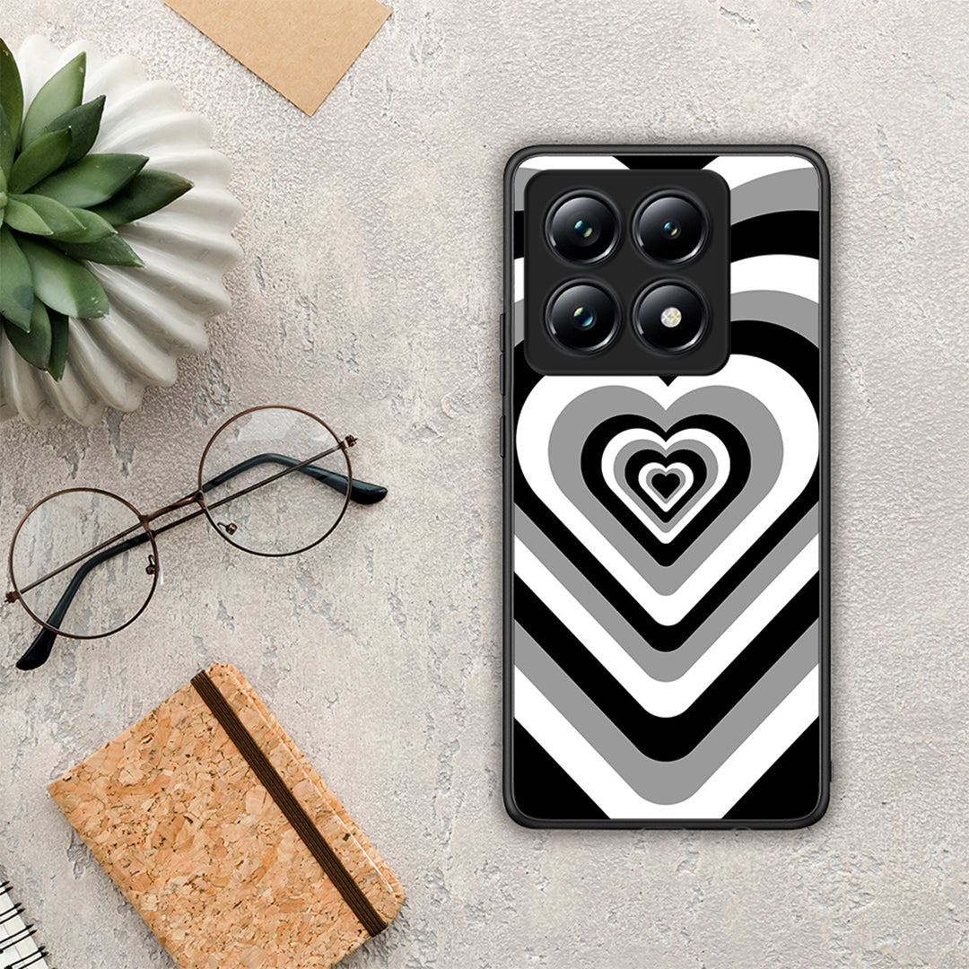 Black Hearts - Xiaomi 14T Pro θήκη