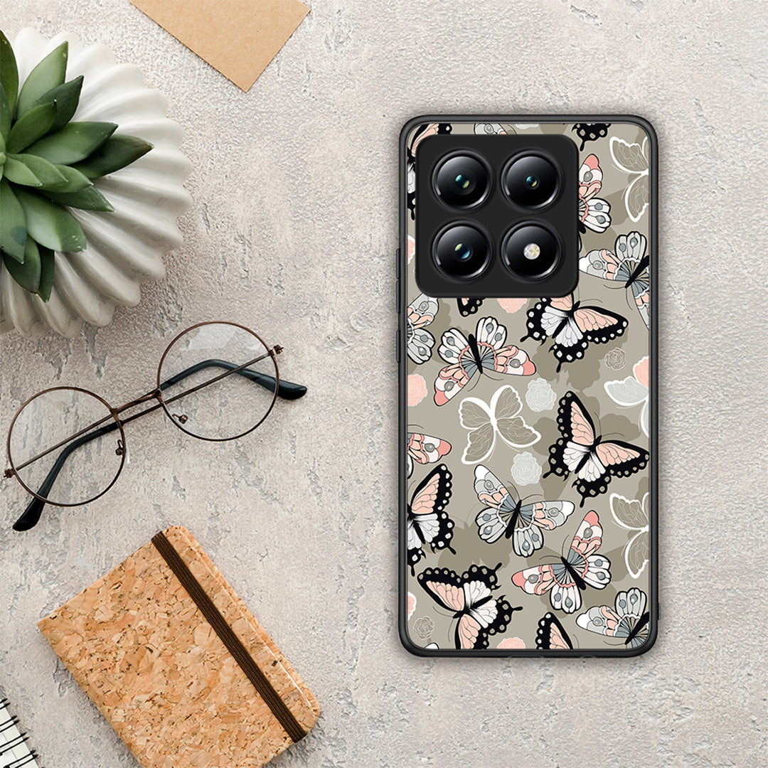 Boho Butterflies - Xiaomi 14T Pro θήκη