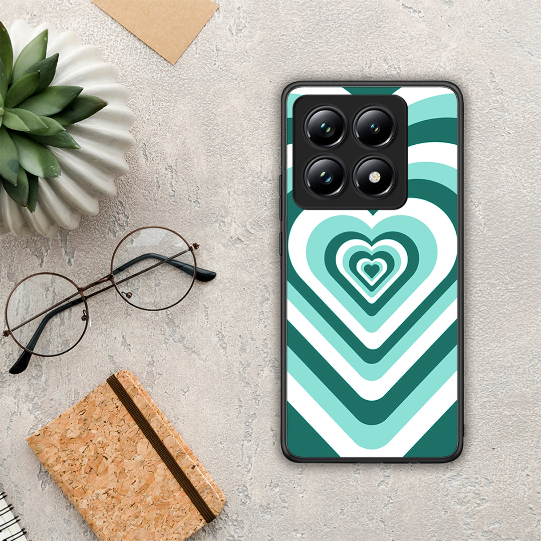 Green Hearts - Xiaomi 14T Pro θήκη