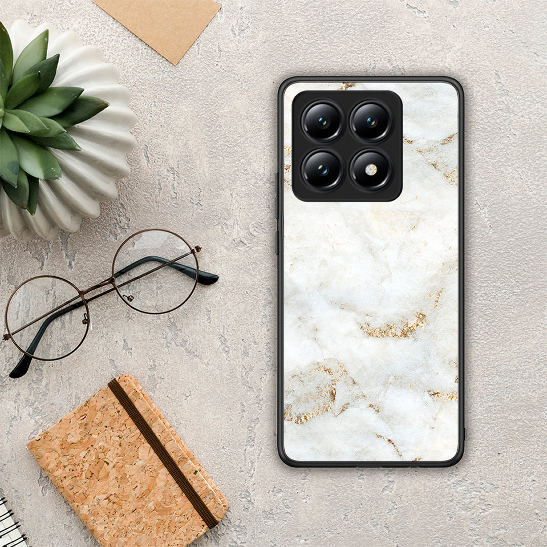 White Gold Marble - Xiaomi 14T θήκη