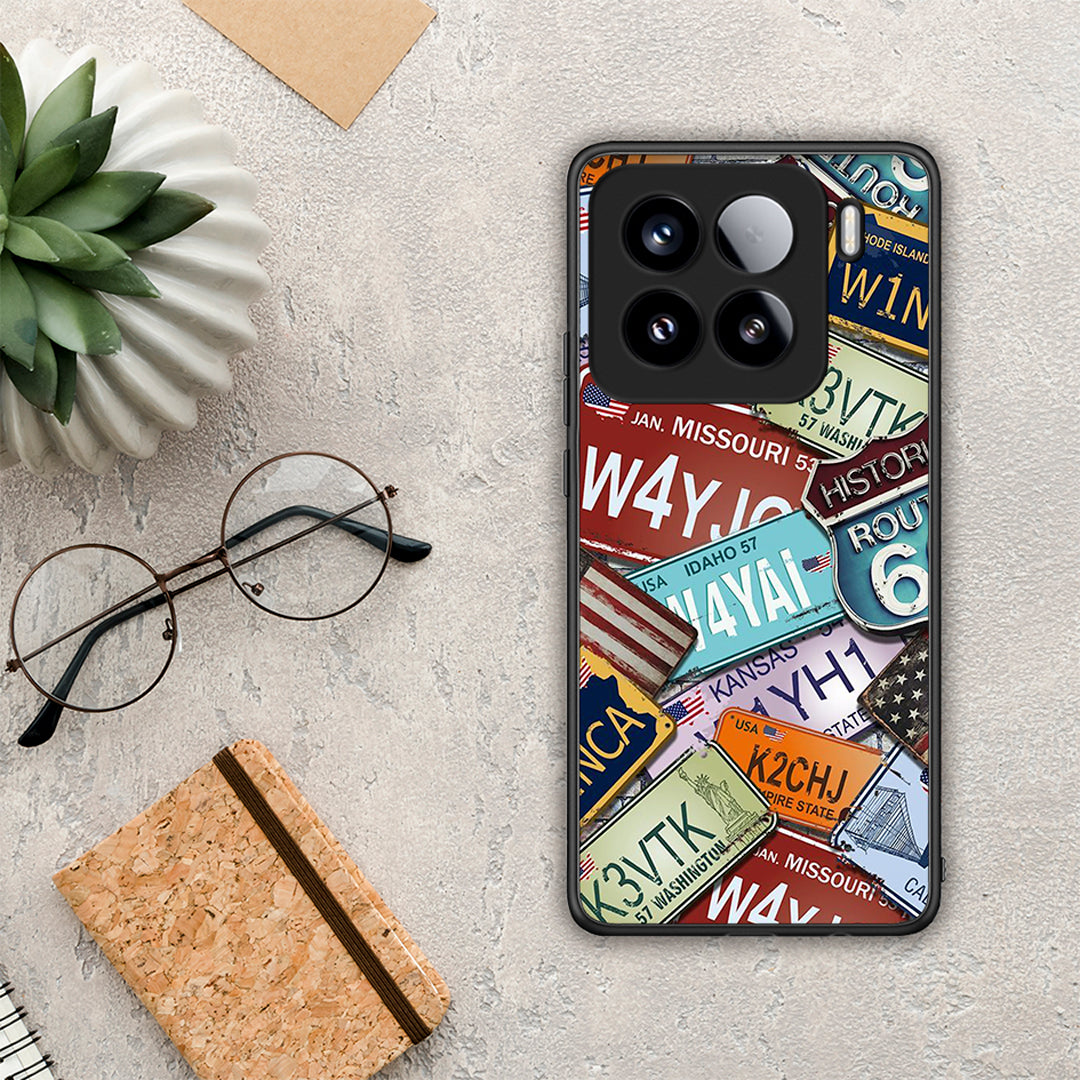 Car Plates - Xiaomi 15 θήκη