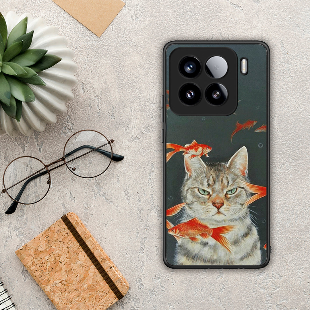 Cat Goldfish - Xiaomi 15 θήκη