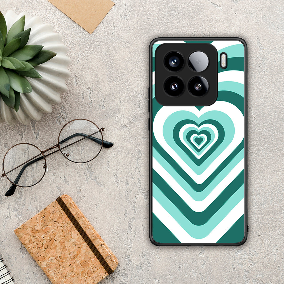 Green Hearts - Xiaomi 15 θήκη