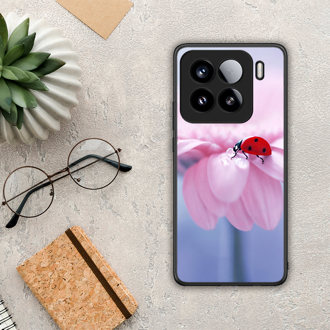 Ladybug Flower - Xiaomi 15 θήκη