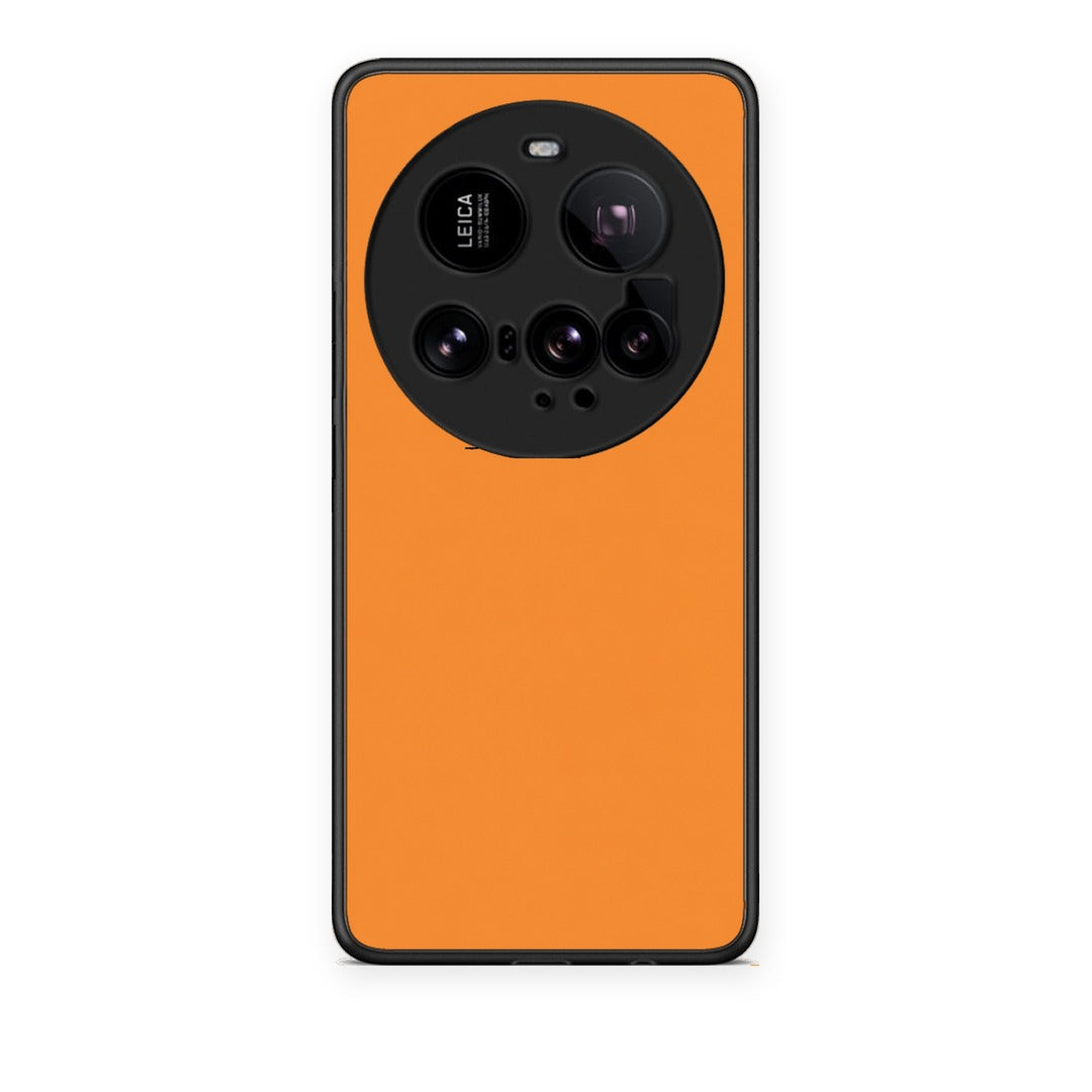 Θήκη Xiaomi 15 Ultra 5G Tangerine Orange από τη Smartfits με σχέδιο στο πίσω μέρος και μαύρο περίβλημα | Xiaomi 15 Ultra 5G Tangerine Orange case with colorful back and black bezels