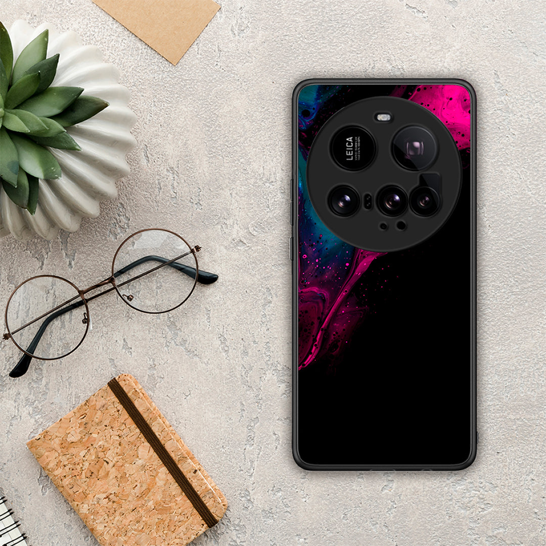 Watercolor Pink Black - Xiaomi 15 Ultra 5G θήκη