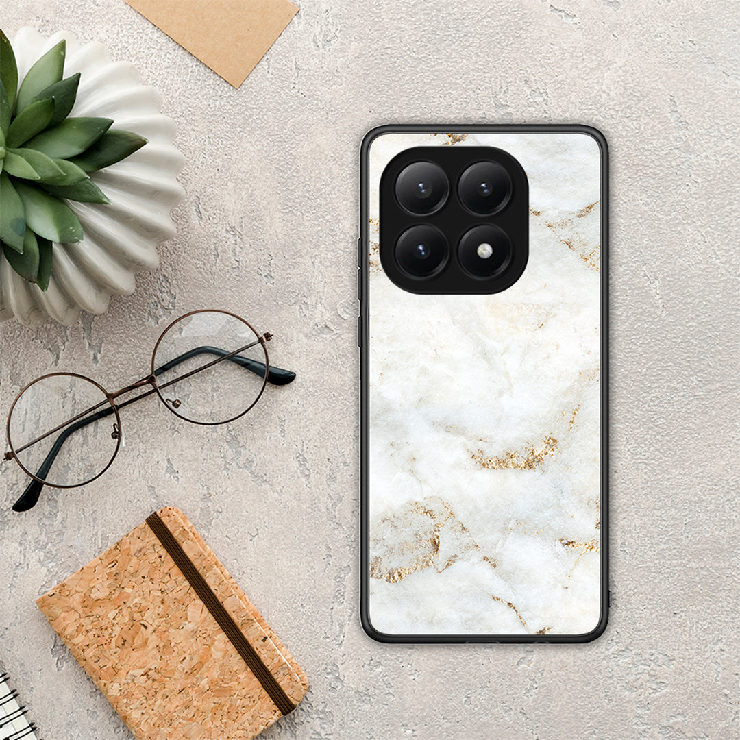 White Gold Marble - Xiaomi 15T θήκη