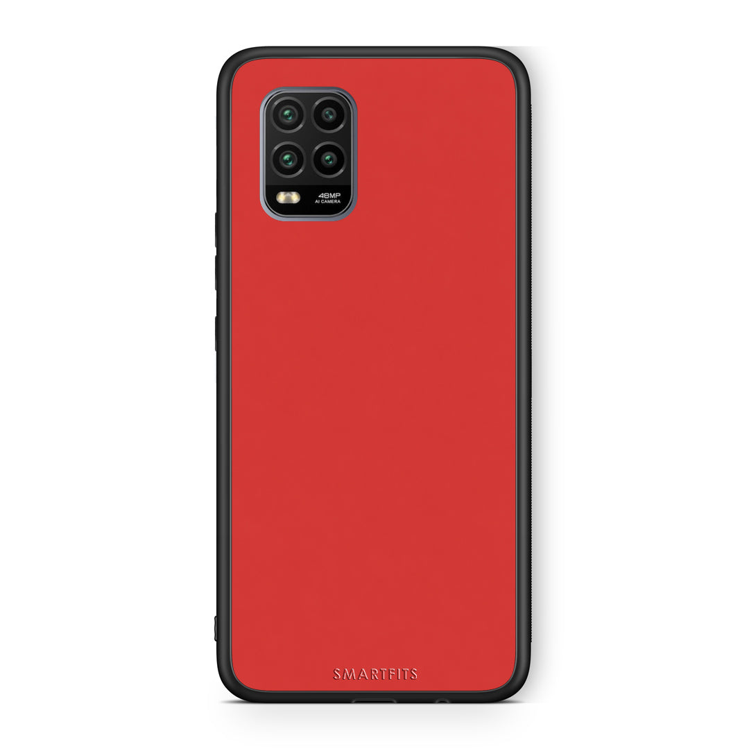 Θήκη Xiaomi Mi 10 Lite Poppy Red από τη Smartfits με σχέδιο στο πίσω μέρος και μαύρο περίβλημα | Xiaomi Mi 10 Lite Poppy Red case with colorful back and black bezels