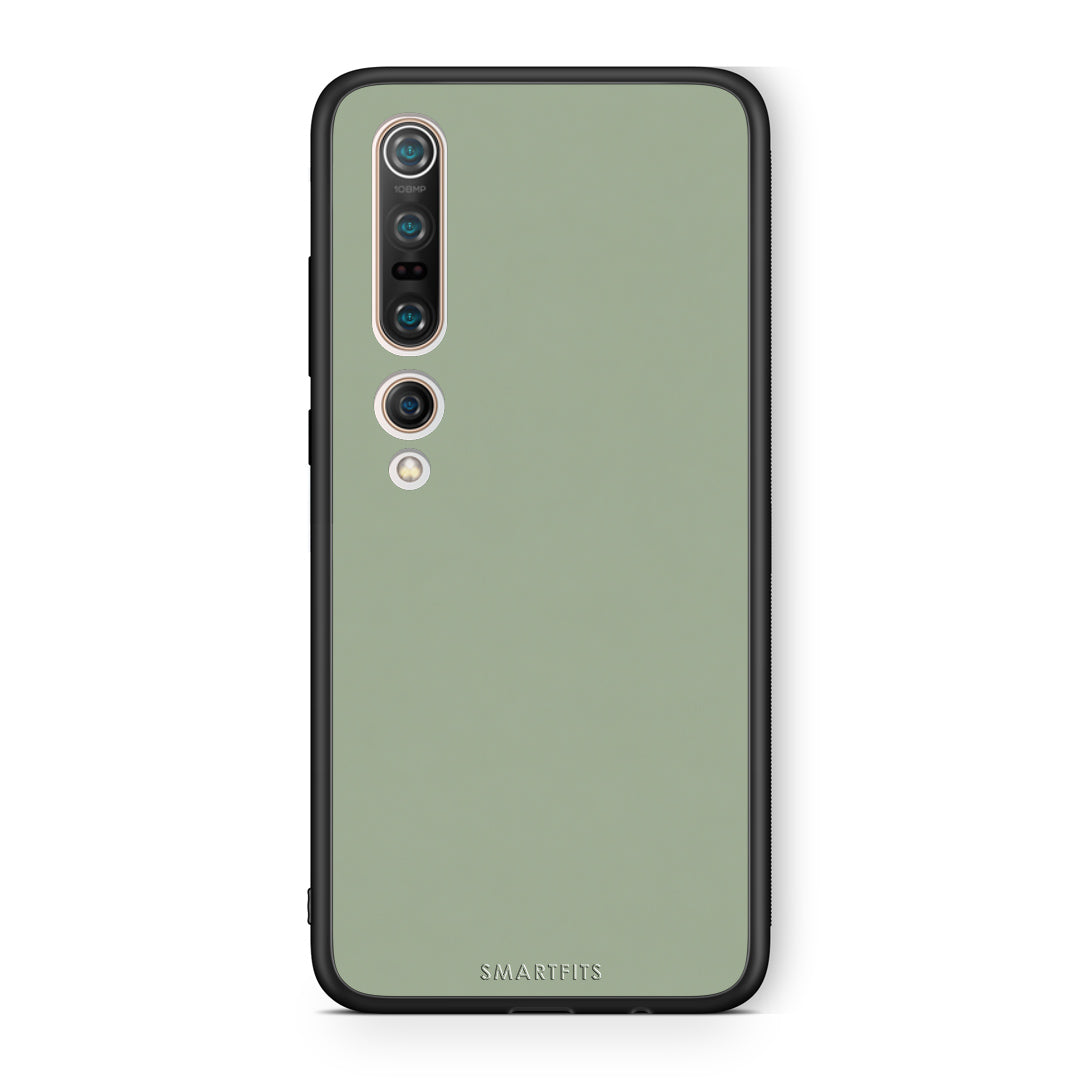 Θήκη Xiaomi Mi 10 Sage Green από τη Smartfits με σχέδιο στο πίσω μέρος και μαύρο περίβλημα | Xiaomi Mi 10 Sage Green case with colorful back and black bezels