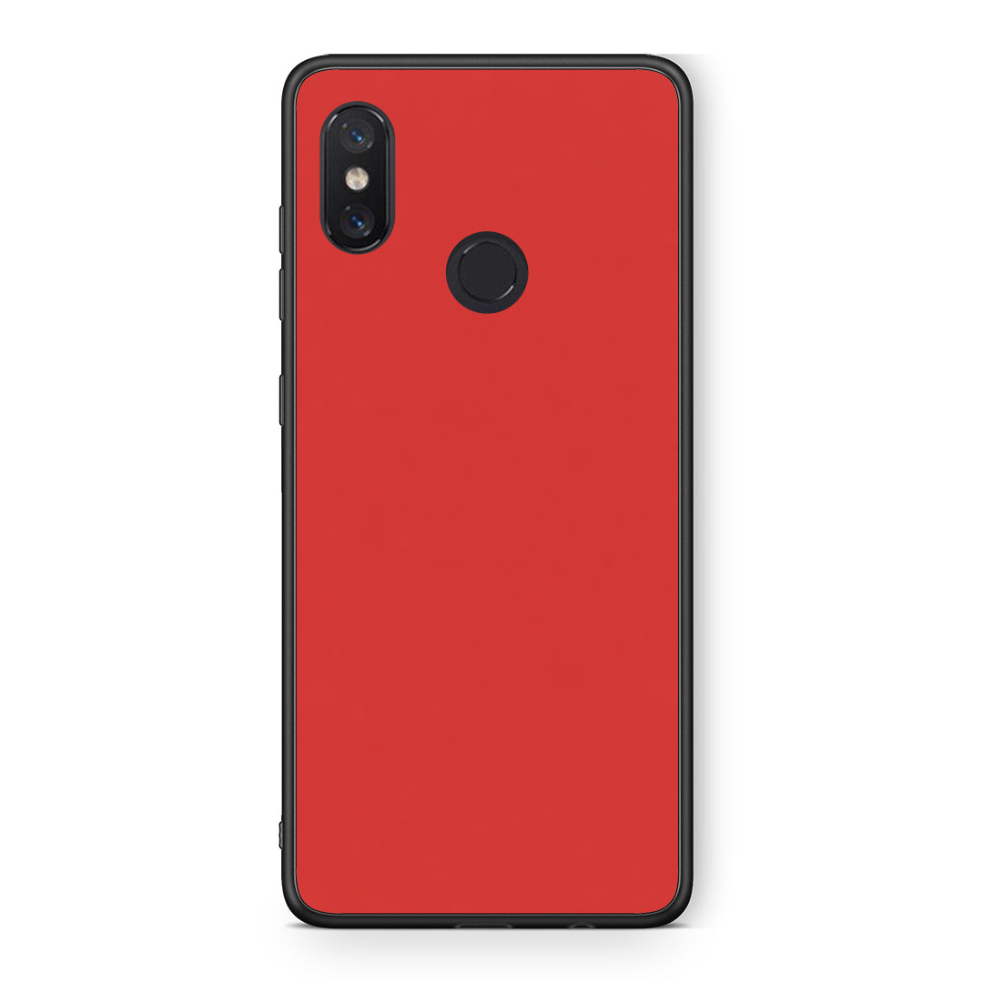 Θήκη Xiaomi Mi 8 Poppy Red από τη Smartfits με σχέδιο στο πίσω μέρος και μαύρο περίβλημα | Xiaomi Mi 8 Poppy Red case with colorful back and black bezels