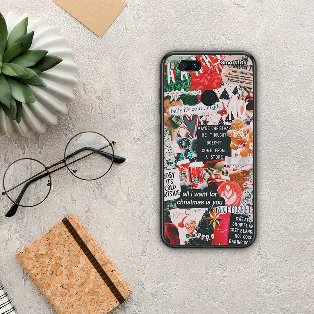 Christmas Happiness - Xiaomi Mi A1 θήκη