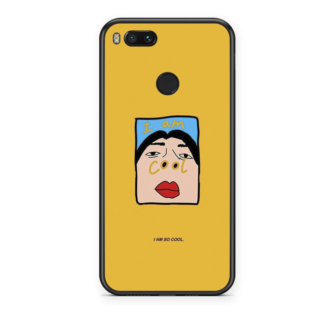 Θήκη Xiaomi Mi A1 So Cool από τη Smartfits με σχέδιο στο πίσω μέρος και μαύρο περίβλημα | Xiaomi Mi A1 So Cool case with colorful back and black bezels