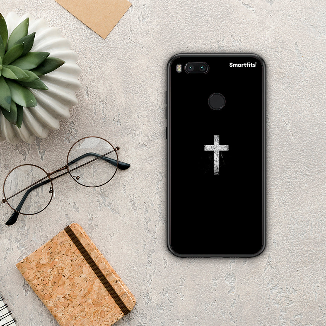 White Cross - Xiaomi Mi A1 θήκη
