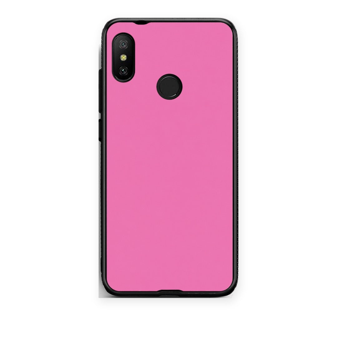Θήκη Xiaomi Mi A2 Lite Rose Pink από τη Smartfits με σχέδιο στο πίσω μέρος και μαύρο περίβλημα | Xiaomi Mi A2 Lite Rose Pink case with colorful back and black bezels