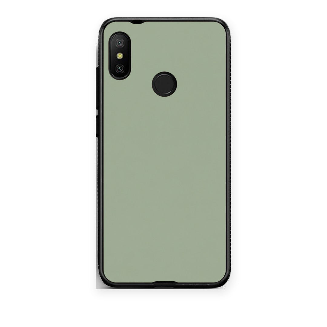 Θήκη Xiaomi Mi A2 Lite Sage Green από τη Smartfits με σχέδιο στο πίσω μέρος και μαύρο περίβλημα | Xiaomi Mi A2 Lite Sage Green case with colorful back and black bezels