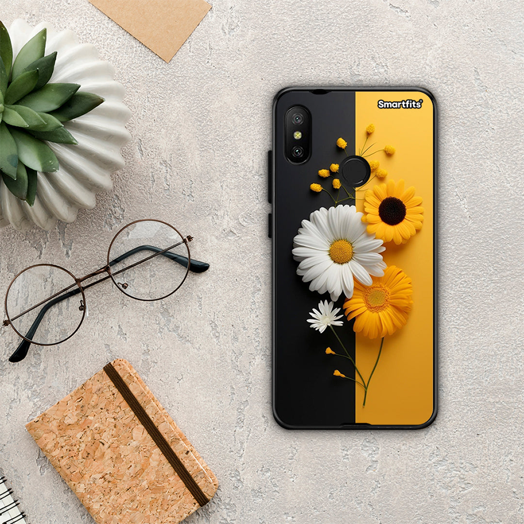 Yellow Daisies - Xiaomi Mi A2 Lite θήκη