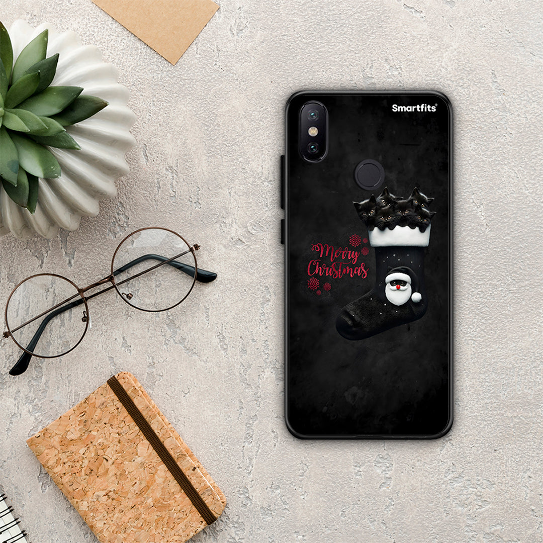 Merry Cat Christmas - Xiaomi Mi A2 θήκη