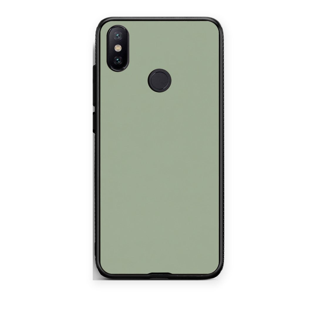 Θήκη Xiaomi Mi A2 Sage Green από τη Smartfits με σχέδιο στο πίσω μέρος και μαύρο περίβλημα | Xiaomi Mi A2 Sage Green case with colorful back and black bezels
