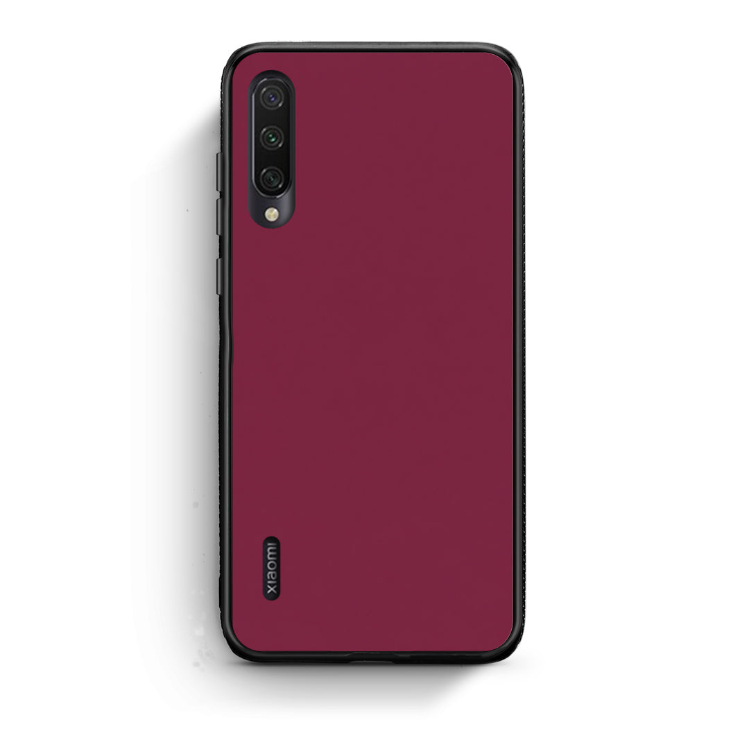 Θήκη Xiaomi Mi A3 Burgundy από τη Smartfits με σχέδιο στο πίσω μέρος και μαύρο περίβλημα | Xiaomi Mi A3 Burgundy case with colorful back and black bezels