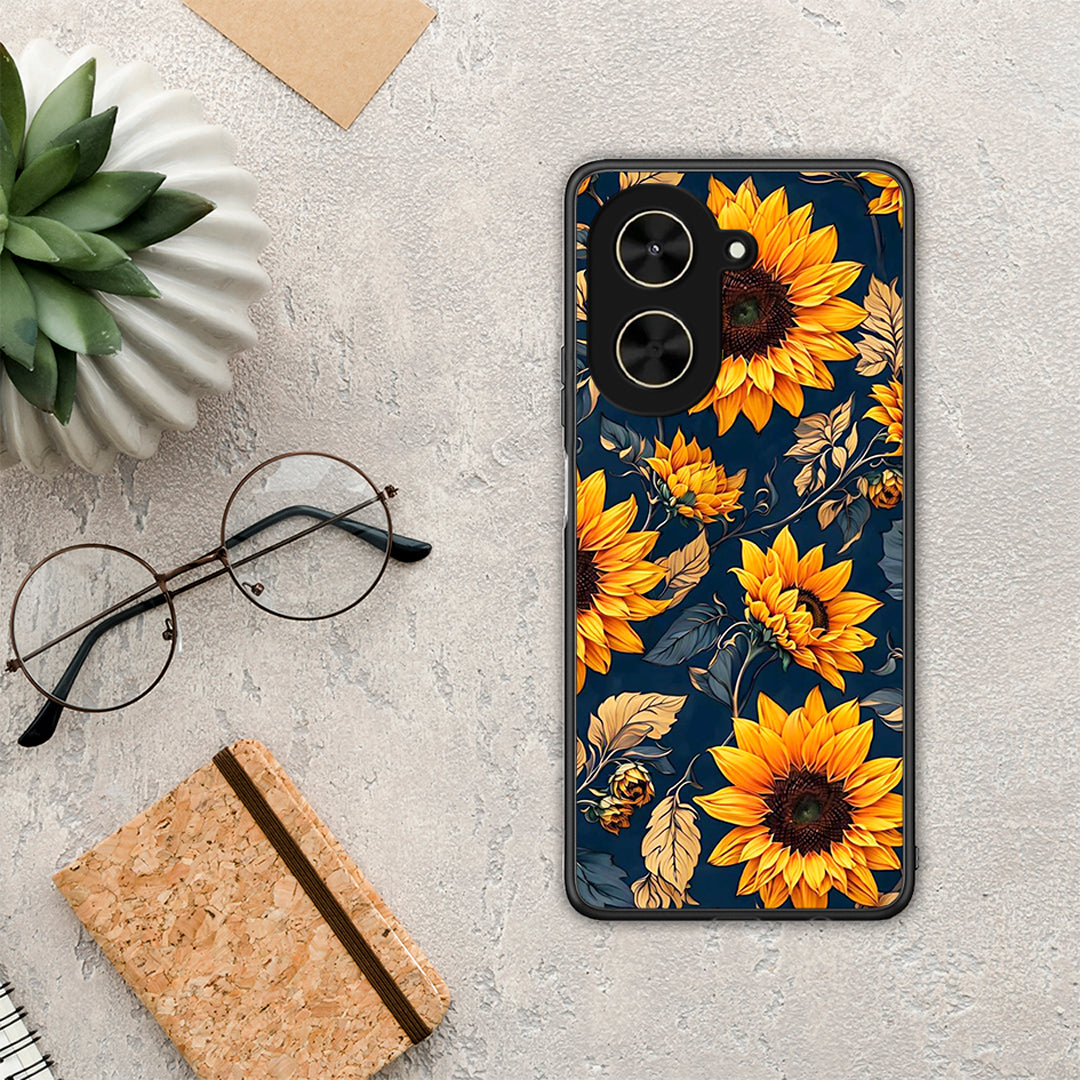 Autumn Sunflowers - Xiaomi Poco C71 θήκη