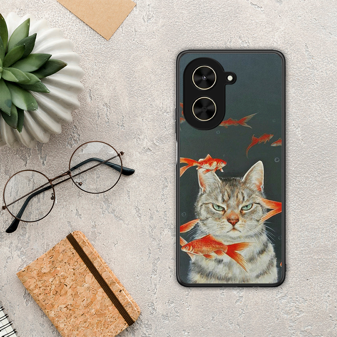 Cat Goldfish - Xiaomi Poco C71 θήκη