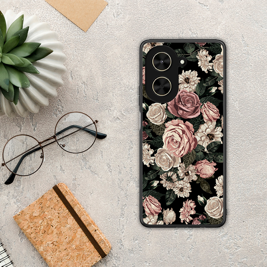 Flower Wild Roses - Xiaomi Poco C71 θήκη