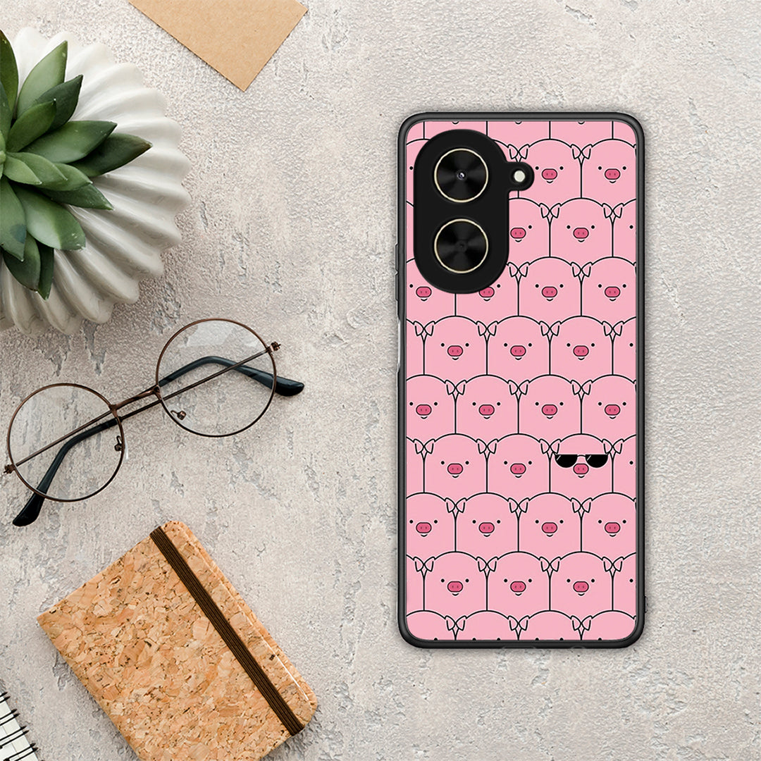 Pig Glasses - Xiaomi Poco C71 θήκη
