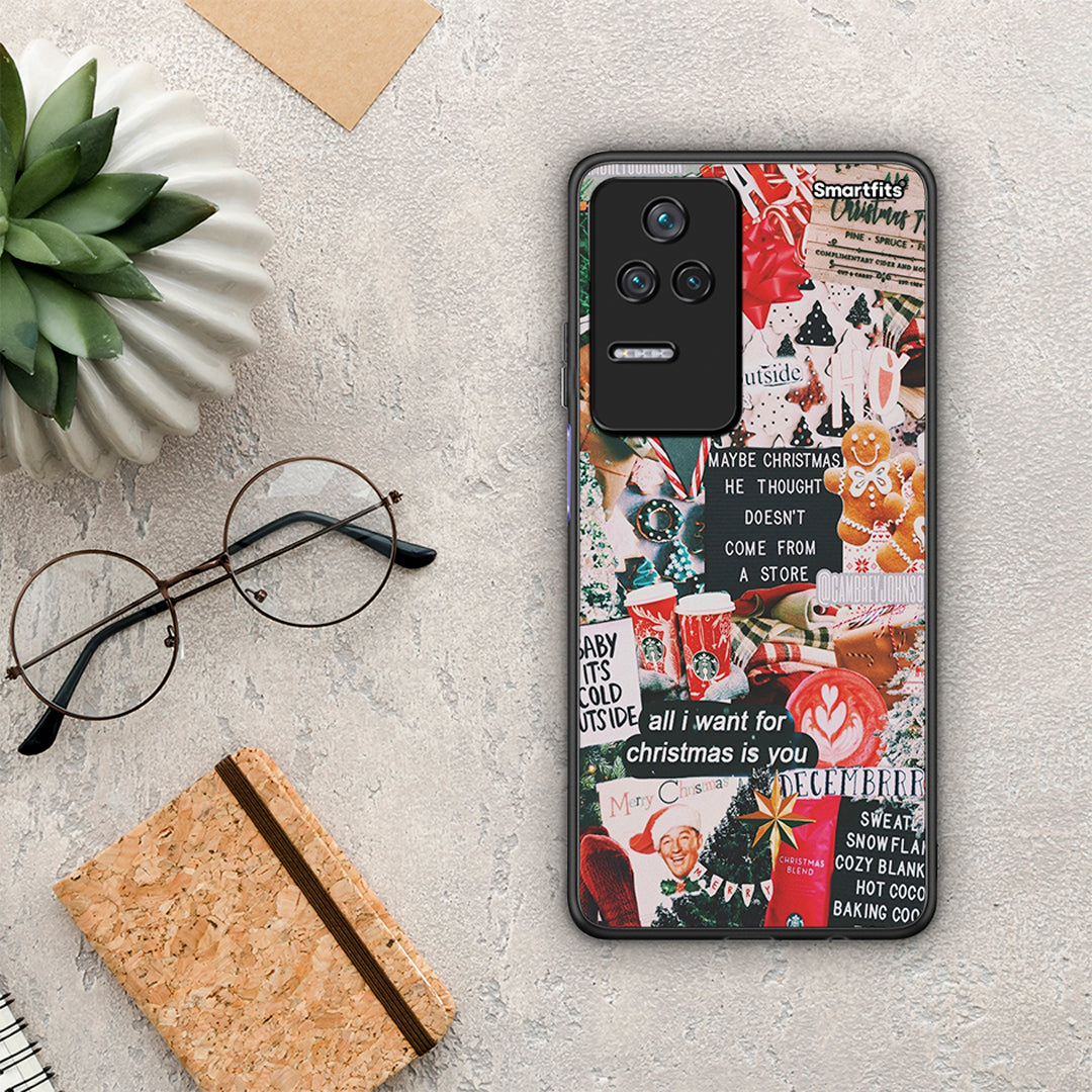 Christmas Happiness - Xiaomi Poco F4 / Redmi K40S θήκη