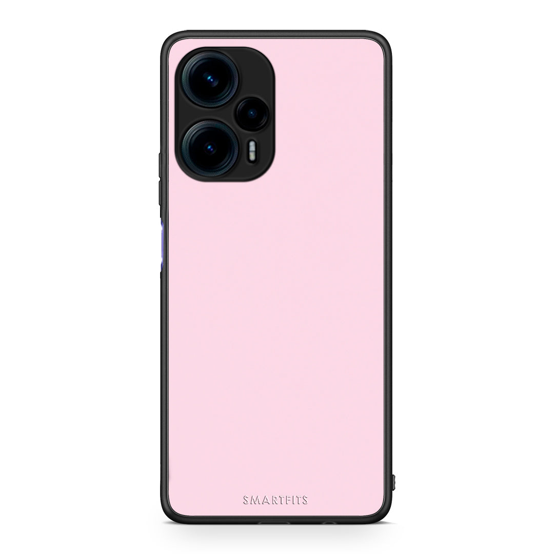 Θήκη Xiaomi Poco F5 5G Pale Pink από τη Smartfits με σχέδιο στο πίσω μέρος και μαύρο περίβλημα | Xiaomi Poco F5 5G Pale Pink case with colorful back and black bezels