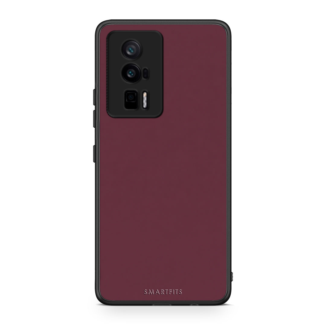 Θήκη Xiaomi Poco F5 Pro / Redmi K60 Pro Muted Burgundy από τη Smartfits με σχέδιο στο πίσω μέρος και μαύρο περίβλημα | Xiaomi Poco F5 Pro / Redmi K60 Pro Muted Burgundy case with colorful back and black bezels