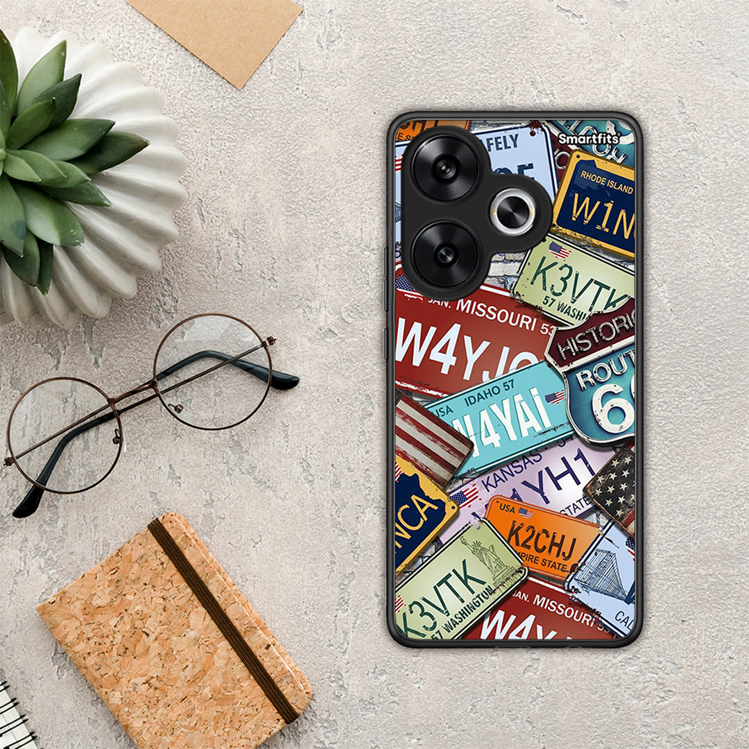 Car Plates - Xiaomi Poco F6 θήκη