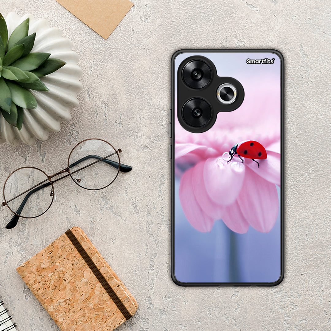 Ladybug Flower - Xiaomi Poco F6 θήκη