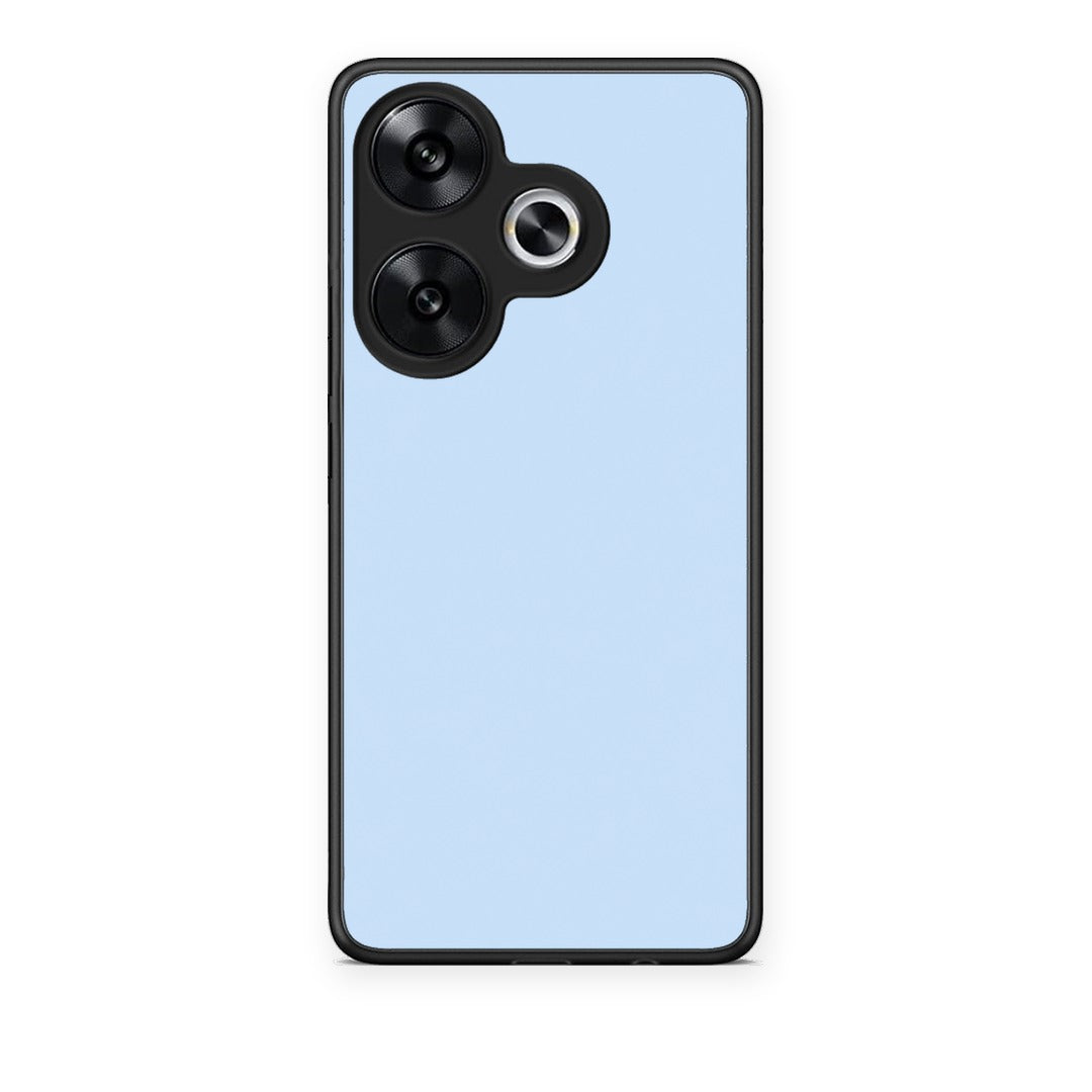 Θήκη Xiaomi Poco F6 Powder Blue από τη Smartfits με σχέδιο στο πίσω μέρος και μαύρο περίβλημα | Xiaomi Poco F6 Powder Blue case with colorful back and black bezels