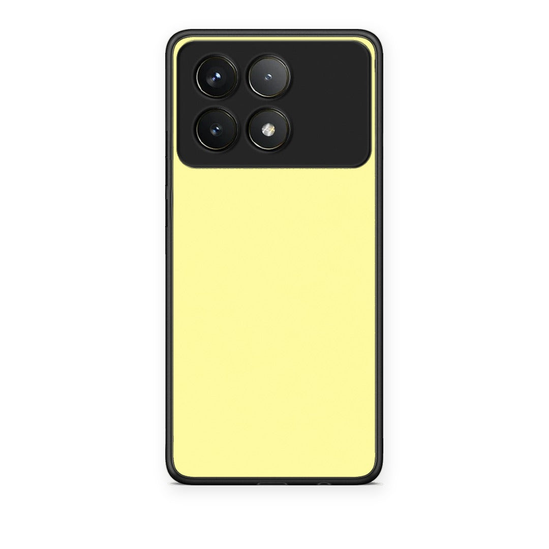 Θήκη Xiaomi Poco F6 Pro 5G Butter Yellow από τη Smartfits με σχέδιο στο πίσω μέρος και μαύρο περίβλημα | Xiaomi Poco F6 Pro 5G Butter Yellow case with colorful back and black bezels