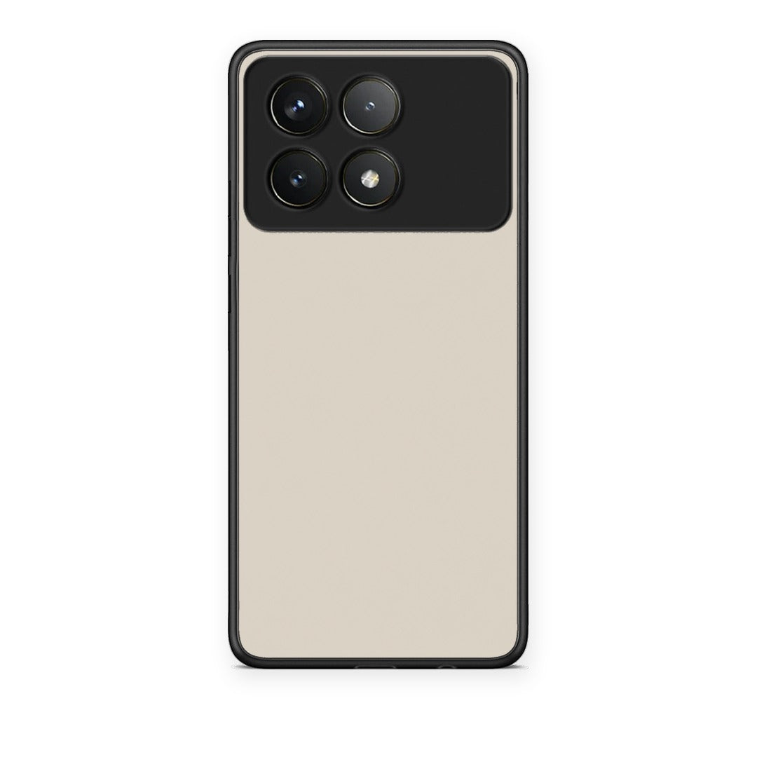 Θήκη Xiaomi Poco F6 Pro 5G Ivory Beige από τη Smartfits με σχέδιο στο πίσω μέρος και μαύρο περίβλημα | Xiaomi Poco F6 Pro 5G Ivory Beige case with colorful back and black bezels