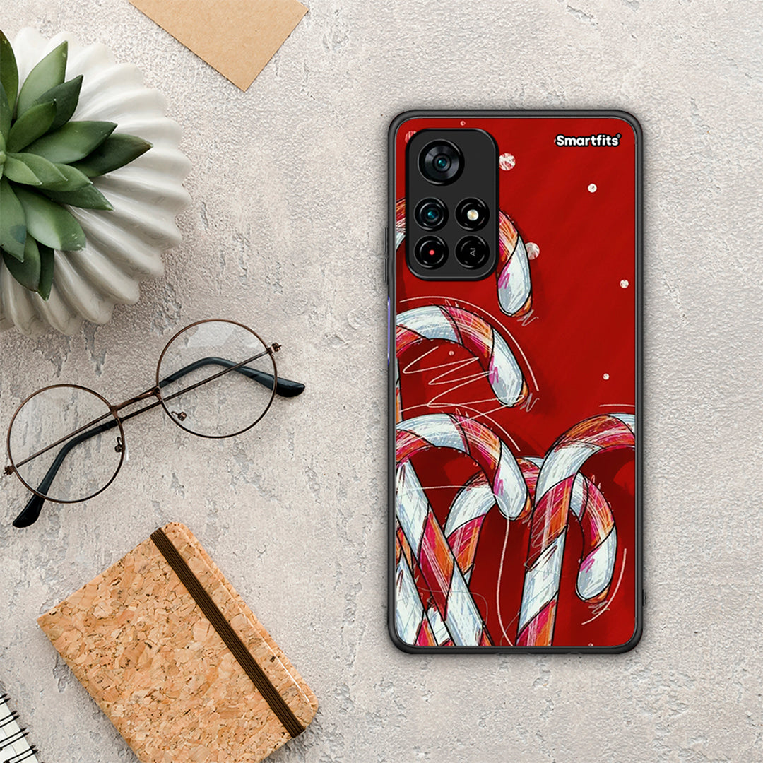Candy Cane - Xiaomi Redmi Note 11S 5G θήκη