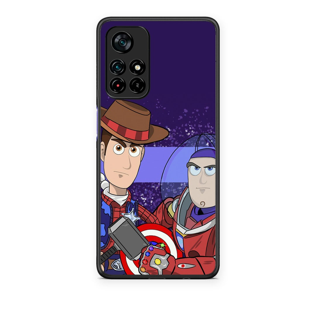 Θήκη Xiaomi Redmi Note 11S 5G Infinity Story από τη Smartfits με σχέδιο στο πίσω μέρος και μαύρο περίβλημα | Xiaomi Redmi Note 11S 5G Infinity Story case with colorful back and black bezels