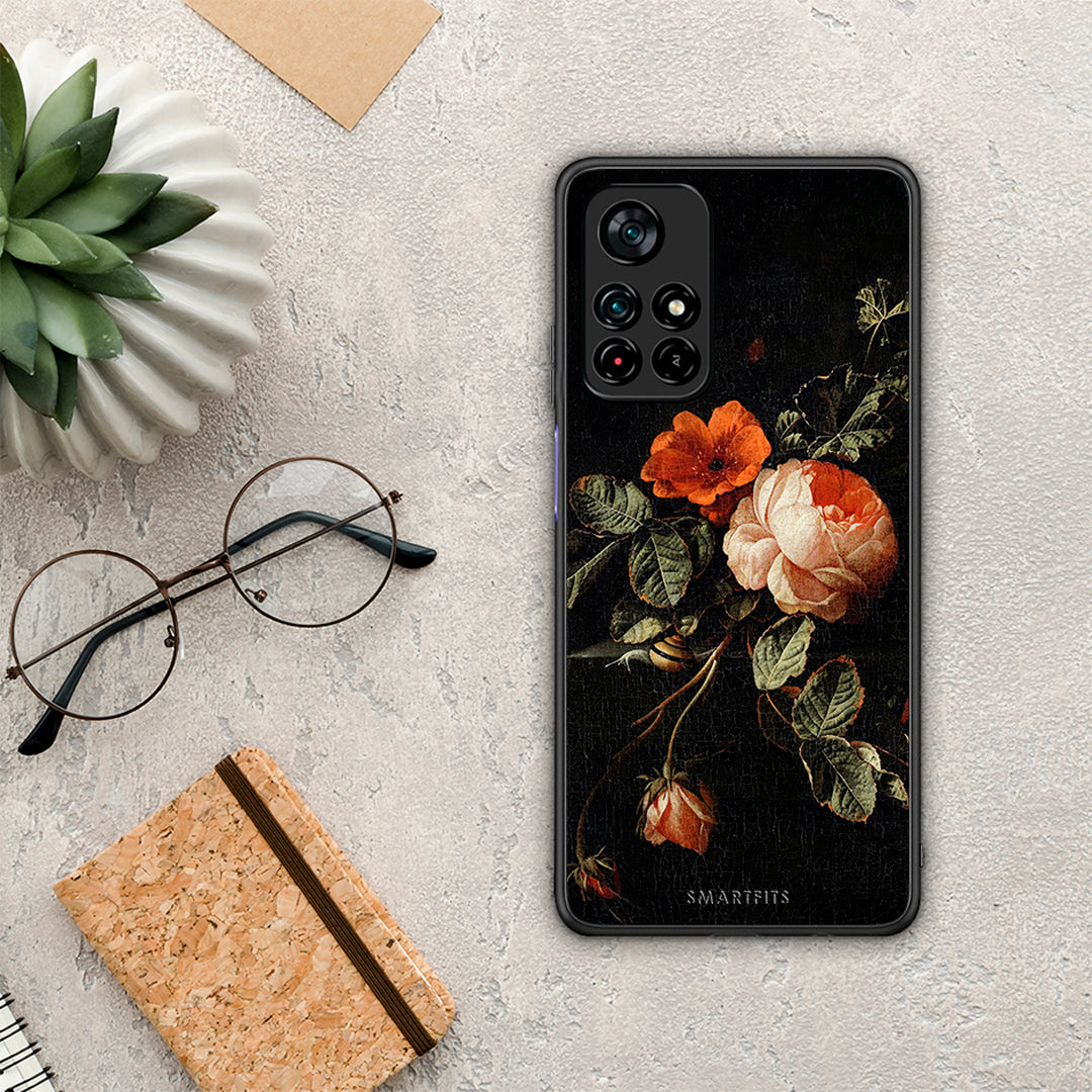 Vintage Roses - Xiaomi Redmi Note 11S 5G θήκη