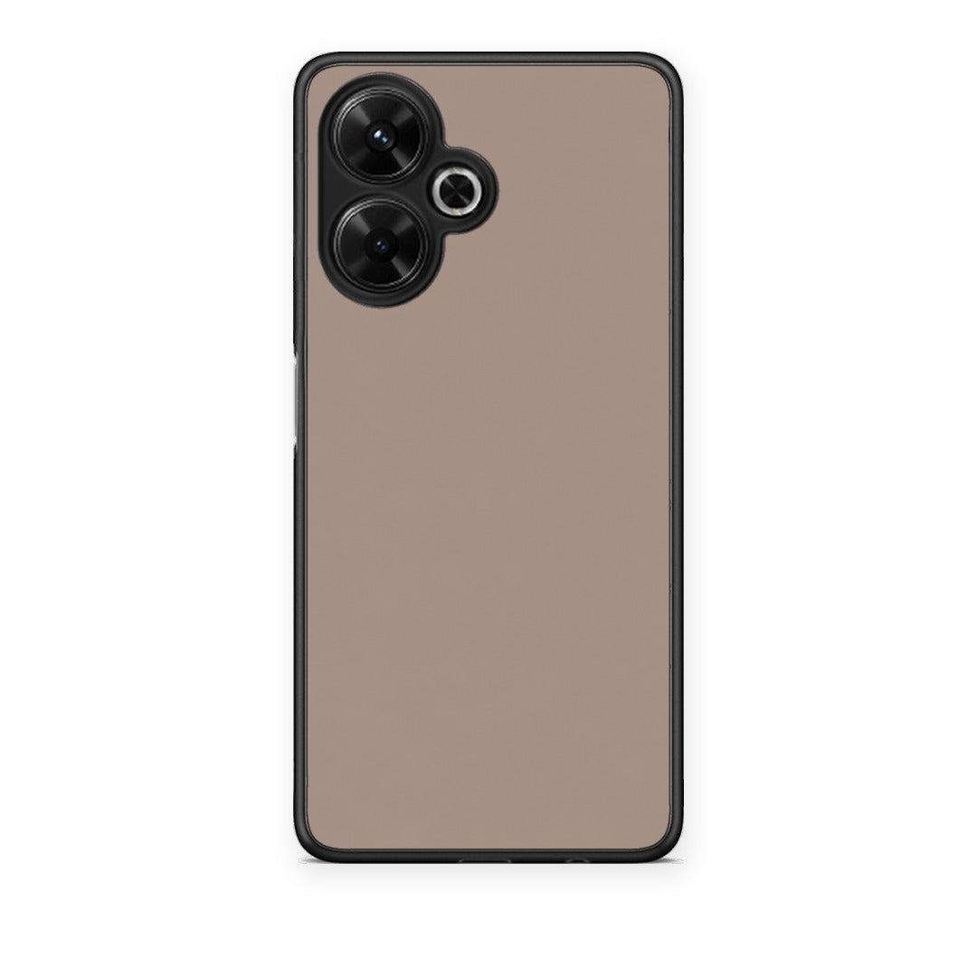Θήκη Xiaomi Poco M6 4G Warm Taupe από τη Smartfits με σχέδιο στο πίσω μέρος και μαύρο περίβλημα | Xiaomi Poco M6 4G Warm Taupe case with colorful back and black bezels