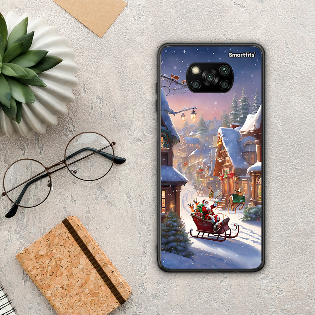 Christmas Snow - Xiaomi Poco X3 / X3 Pro / X3 NFC θήκη